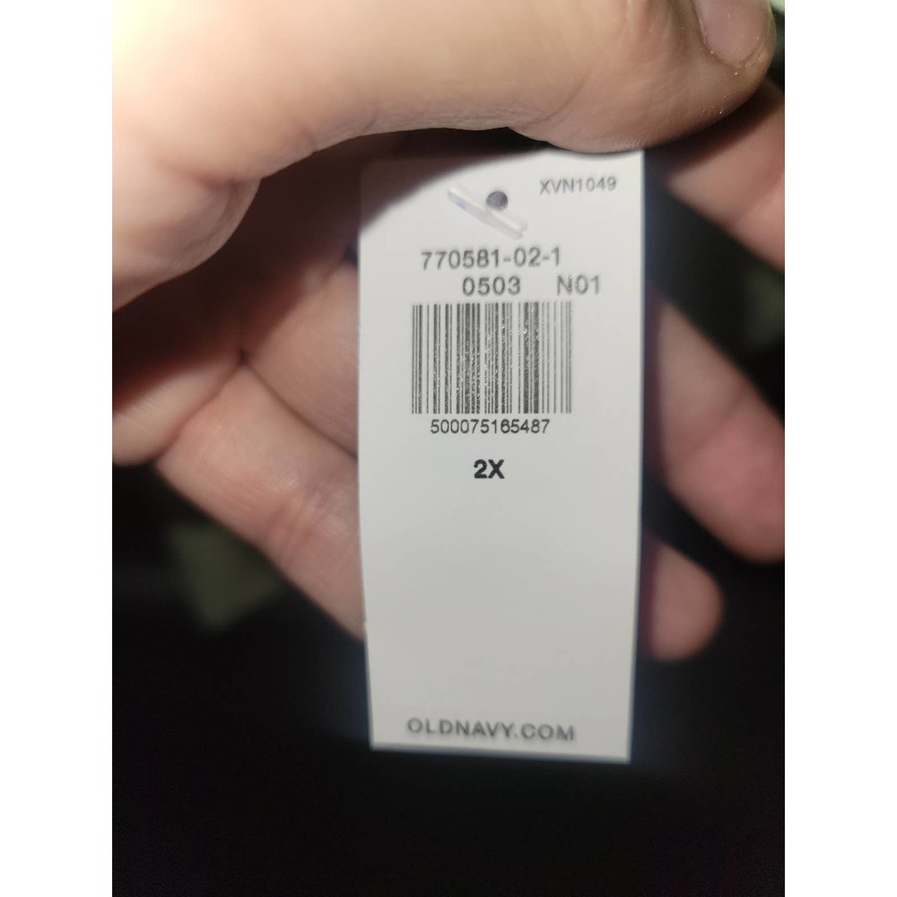 Old Navy Women’s Plus Size 2X Go-Warm Pullover Hoodie – Light Green Tie-Dye NEW - Picture 7 of 7